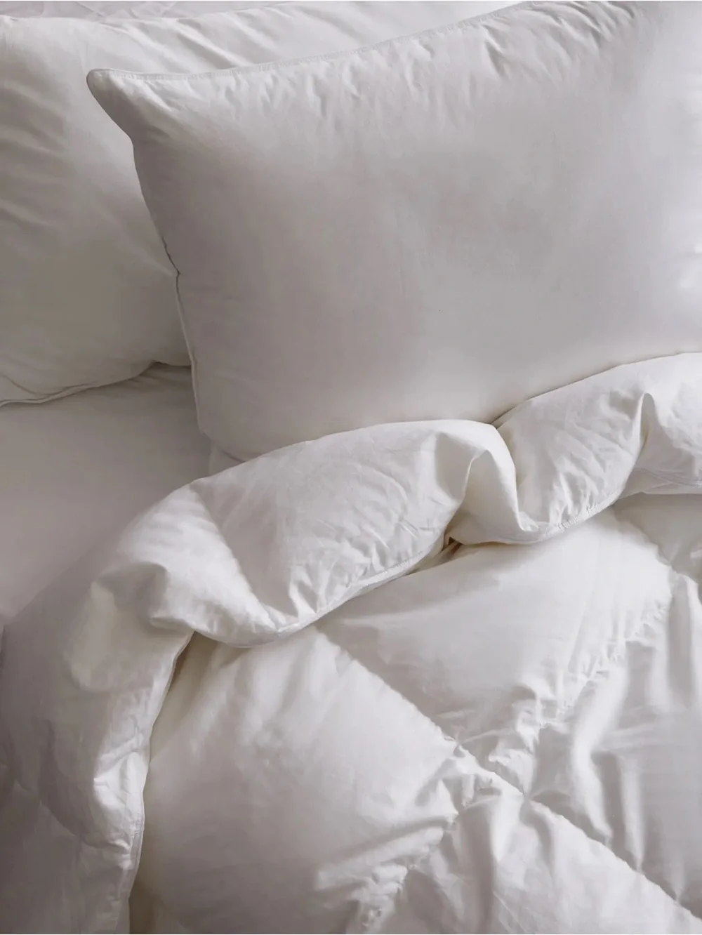 NWT - QUINCE - Luxe Goose Down Duvet & Organic Bamboo Duvet Cover Twin/TwinXL